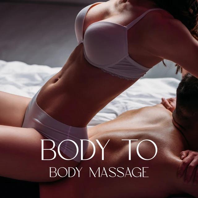 Body-to-body massage session in a private spa setting